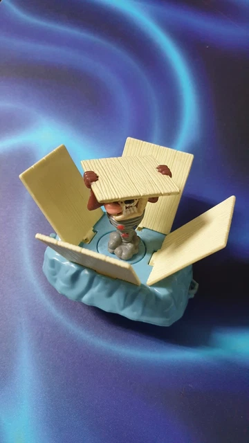 Grande Figurine Taz Warner Bros 2000 - 33 Cm, Taz Descend De Sa Ficelle, Vintage