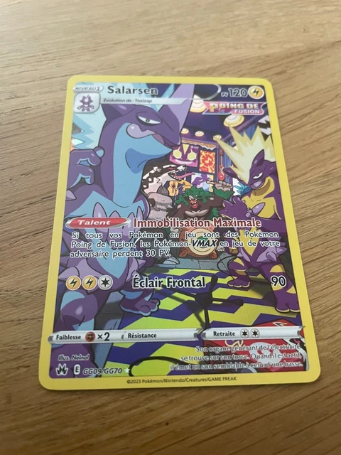 Carte Pokémon Salarsen GG09/GG70 - Zénith Suprême EB12.5 FR