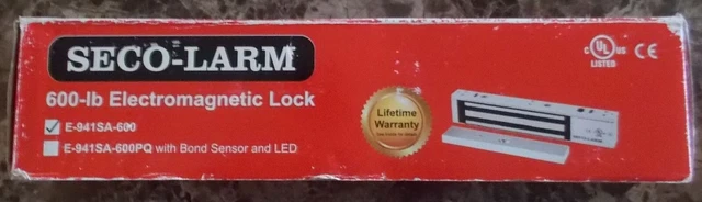 Seco-Larm 600 lb. Electromagnetic Door Lock E-941SA-600