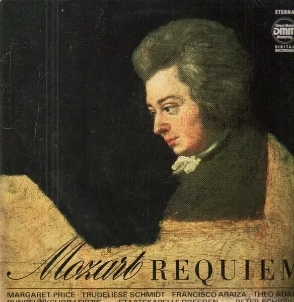 Mozart Requiem DMM NEAR MINT Eterna Vinyl LP