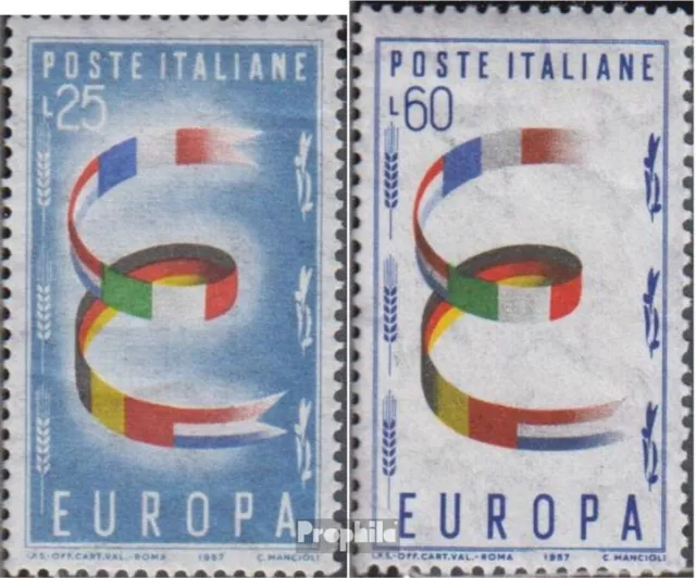 Italië 992-993 postfris 1957 Europa