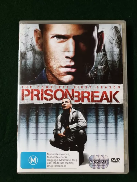 PRISON BREAK Complete First Season- 6 Dvds