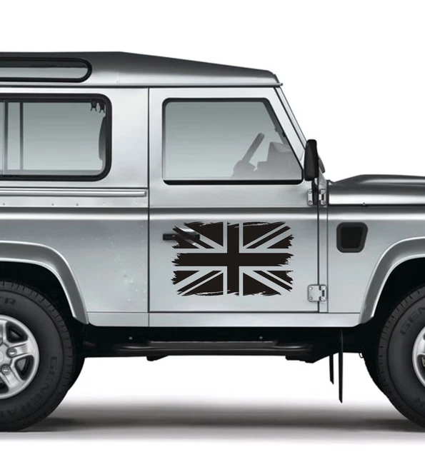Adesivo in vinile laterale Land Rover Defender 90, decalcomania retrò, striscia grafica laterale verde per portiera, accessori 4x4 - Italia