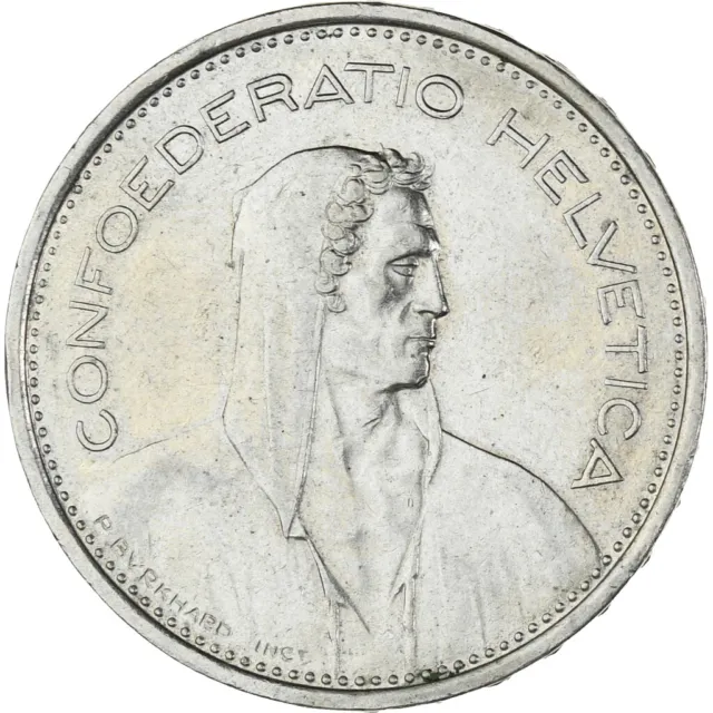 [#1024212] Coin, Switzerland, 5 Francs, 1977, Bern, AU, Copper-nickel, KM:40a.1