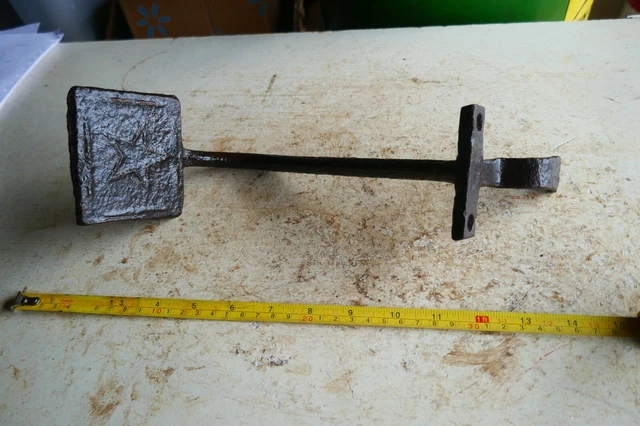 Rustic Cross Handle Copper Concho Door Drawer Pull Cast Rustic Cross Handle Copper Concho Door Drawer Pull Cast