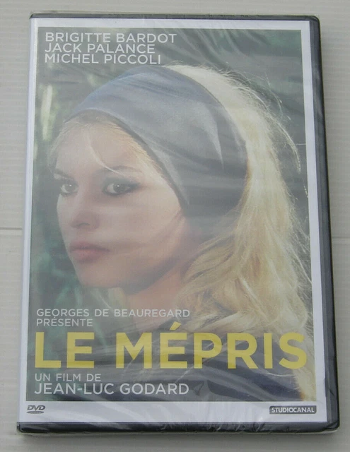 LE MEPRIS . Brigitte Bardot, Michel Piccoli, Jack Palance . GODARD . DVD NEUF