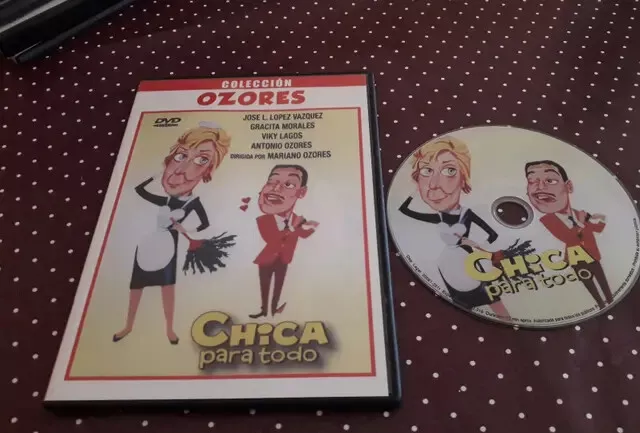 Colección PAJARES ESTESO  ozores chica para todos dvd ozores