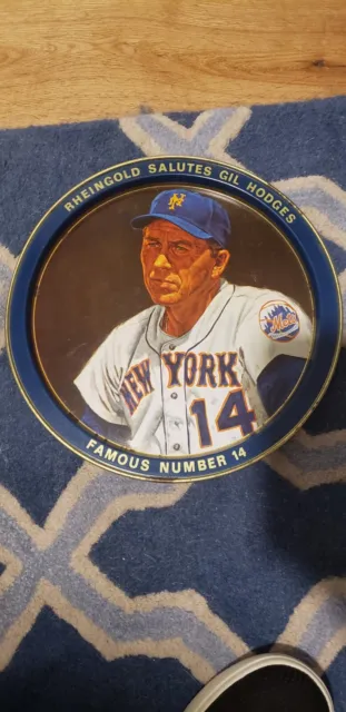 Lot Detail - Rheingold Gil Hodges New York Mets Commemorative Tray