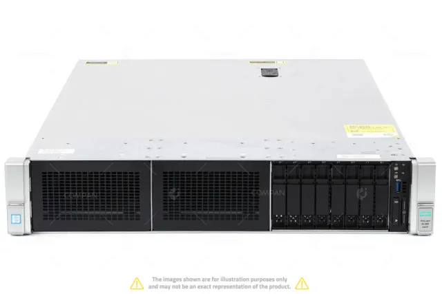 HP Proliant DL380 G9 8SFF 2x Xeon E5-2630 V4 32 GB RAM Rails
