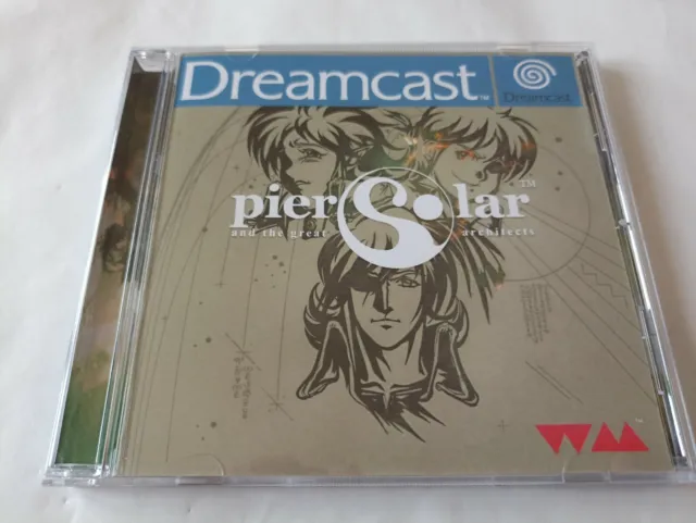 SEGA Dreamcast Pier Solar and the Great Architects cover case replacement