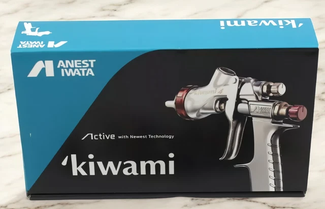 ANEST IWATA KIWAMI4-V14WBX Gravity Feed Spray Gun – 1.4mm – For Water-based Paint - View #6