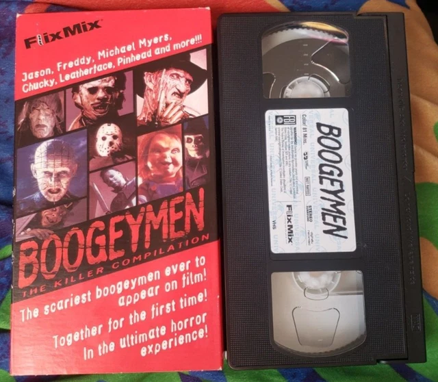 BOOGEYMEN: THE KILLER Compilation (2001) VHS, FlixMix, CULT DOCUMENTARY ...