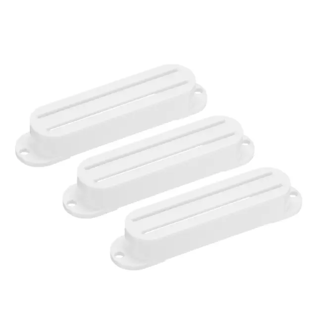 Guitare Micro Couverture Double Chaud Rail Double Bobine Micro Coque Blanc 3 set