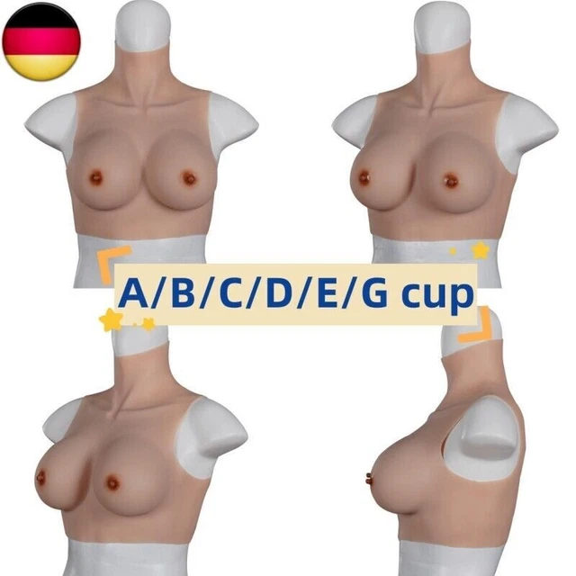 Formes Poitrine Silicone Pour Travesti/Transgenre - Taille 75S - Seins Faux Push-up - Neuf Étiqueté