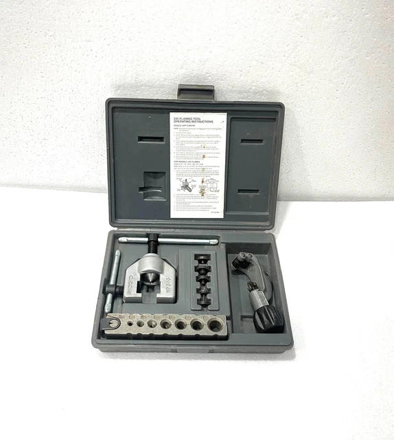 Ridgid 345 Flaring Tool Set With Case