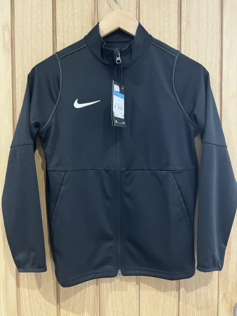 Nike Park20 Tracksuit Jacket Black Boys Age 9-10Y (M) Brand New Genuine #O3
