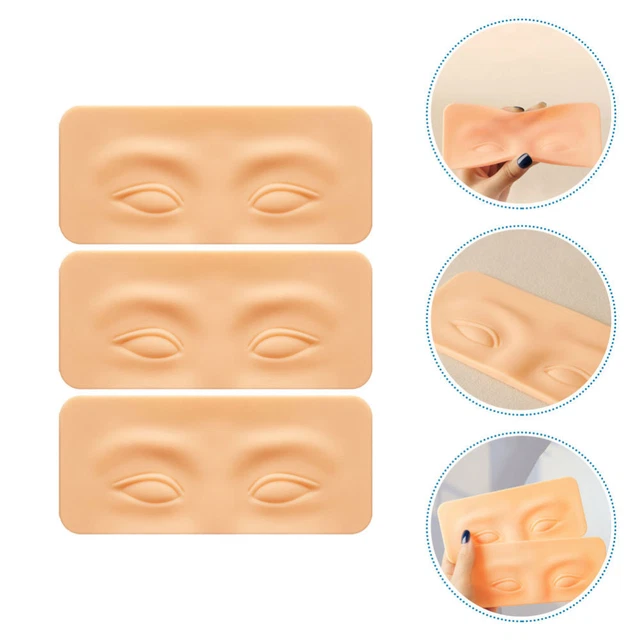 3 Pcs Übungsmodul Für Augenbrauen Make-up-Praxis-Versorgung