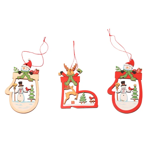 3 Pcs Dekorativer Anhänger Weihnachts Anhänger Weihnachtsdekoration Weihnachten