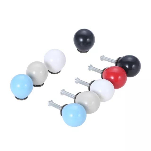 Round Head Ceramic Knobs Pulls Handles for Kitchen Drawer Door Cabinets Cupboard