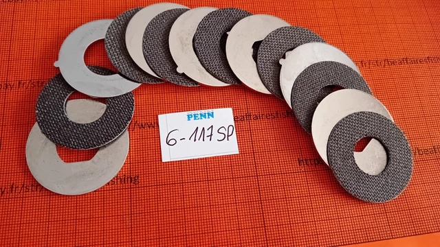 PENN PART - 2-117-O Outer Side Ring (USES 2) - Fits Senator 117 117L PENN PART - 2-117-O Outer Side Ring (USES 2) - Fits Senator 117 117L