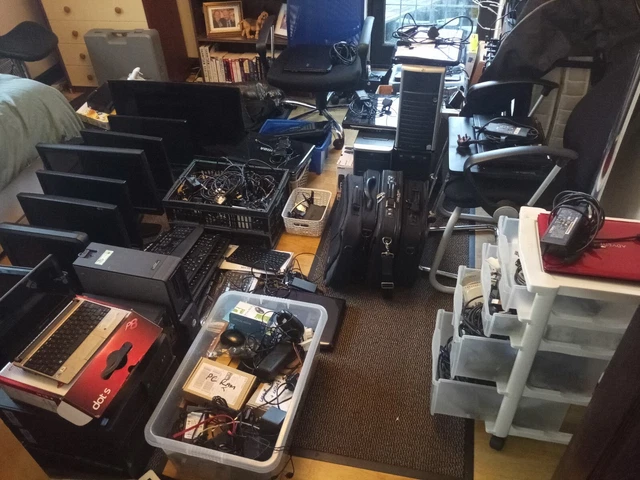 Large collection of IT equipment