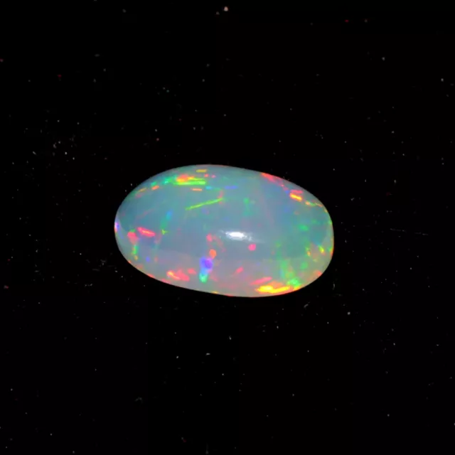 5 CTS Big Natural Ethiopian welo Fire opal Oval Cabochon Loose Gemstone 16x10MM