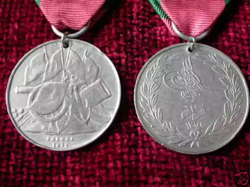 Replica copy Turkish Crimea Medal British Version