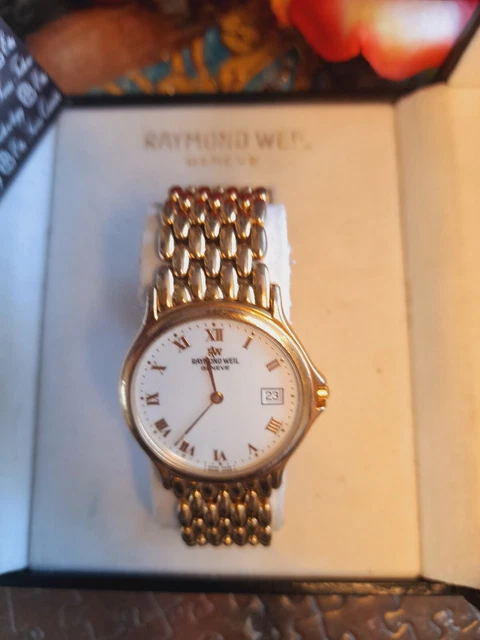 MENS RAYMOND WEIL Watch. 5568. DATA. BOXED 199.00 PicClick UK