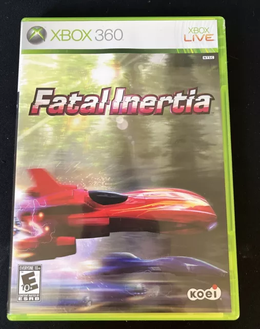 Fatal Inertia - Microsoft Xbox 360 Physical Exclusive Complete CIB Manual & Card