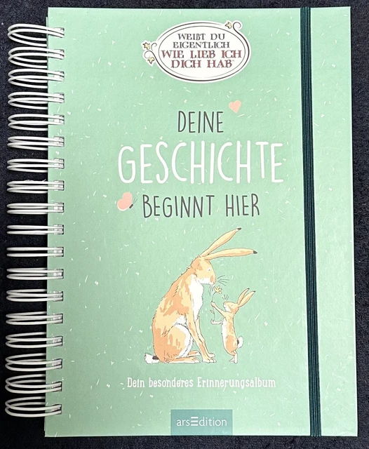 DEINE GESCHICHTE BEGINNT hier Dein besonderes Erinnerungsalbum EUR 1,00 PicClick DE