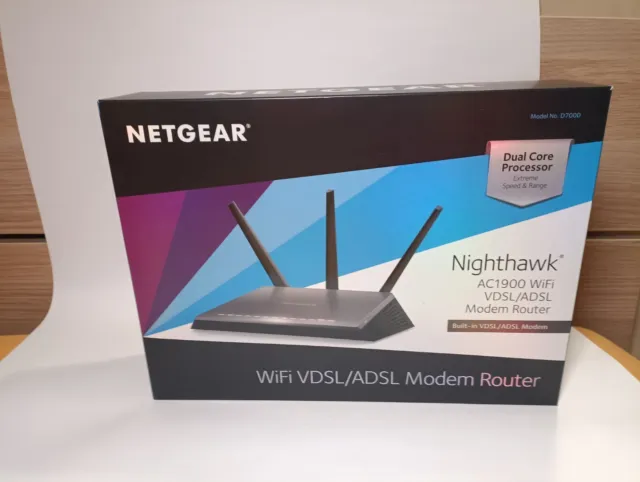 Router Netgear Nighthawk D7000 AC1900