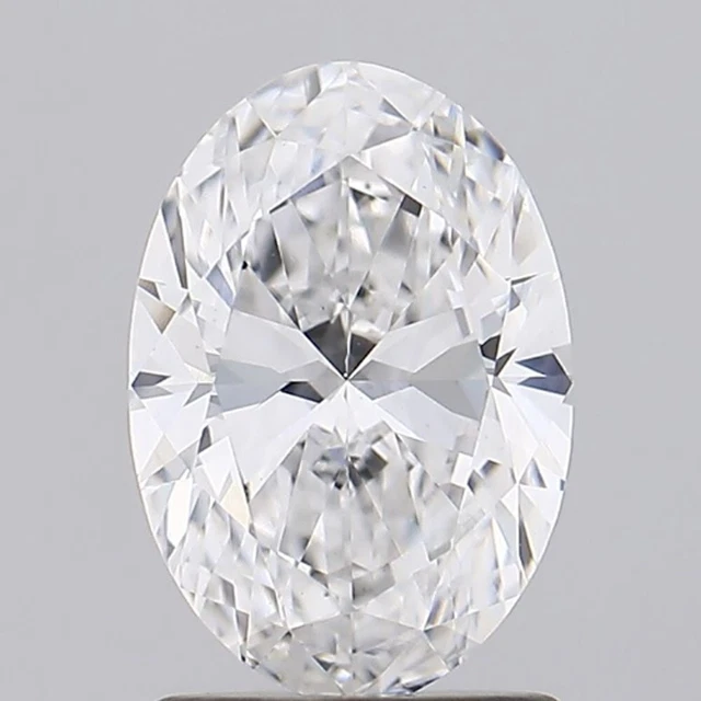 Orecchini a bottone con diamanti taglio brillante da 2 carati coltivati in laboratorio: solitario in oro bianco - Italia