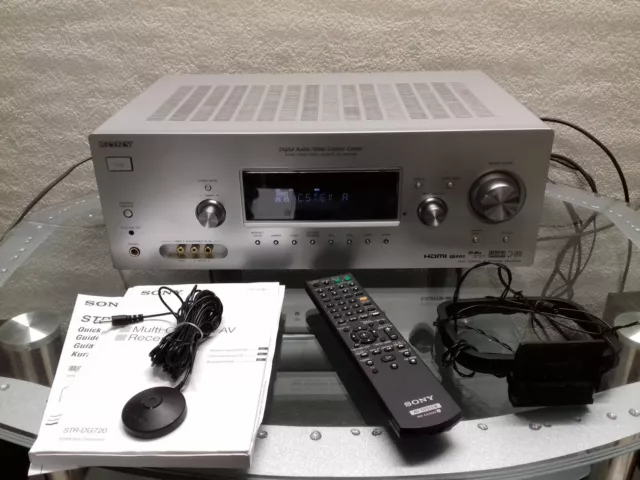 Sony STR-DG720 silber 7.1 HiFi AV-Receiver Verstärker HDMI  + FB Surround TOP !