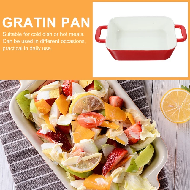 Staub Ceramique, Set Di Pirofile Rettangolari, 3PZ, Ciliegia