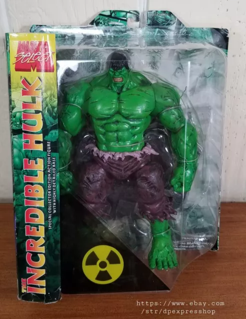 Diamond Select Marvel Select INCREDIBLE HULK -Heavy 9" Action Figure-New *2010*