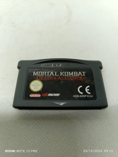 Notice Seule – Mortal Kombat Deadly Alliance – GameCube – État Correct