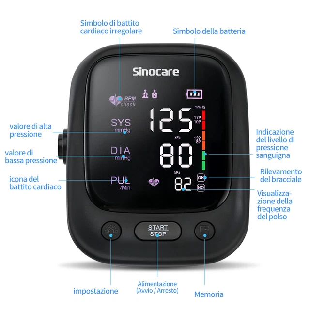 Misuratore Di Pressione Da Braccio Elettronico OUDEKAY - Foto 2