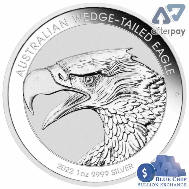 2022 $1 Australian Wedge-Tailed Eagle 1oz .999 Silver Bullion Coin in Capsule