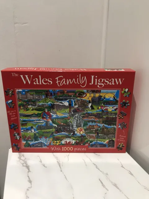 1000 Piece Jigsaw Puzzle - The Wales Family Jigsaw