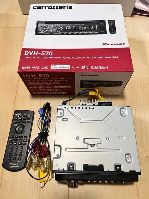 PIONEER CARROZZERIA DVH-570 DVD/CD/USB/MP3/DivX Car Audio Player