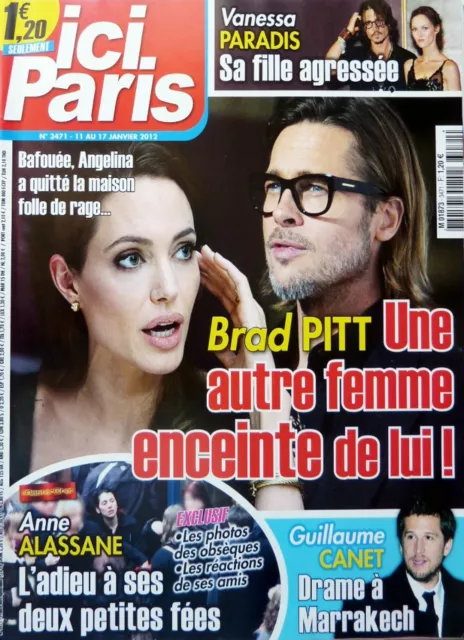 2012: ANGELINA JOLIE BRAD PITT_ ZIZI JEANMAIRE_LOANA_Vanessa PARADIS_Johnny DEPP