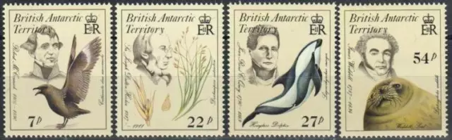 British Antarctic Territory Stamp 125-128  - Naturists