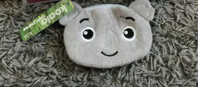 Ours koala gris-Australie-peluche animal pochette-pièce sac à main-neuf avec étiquettes 3