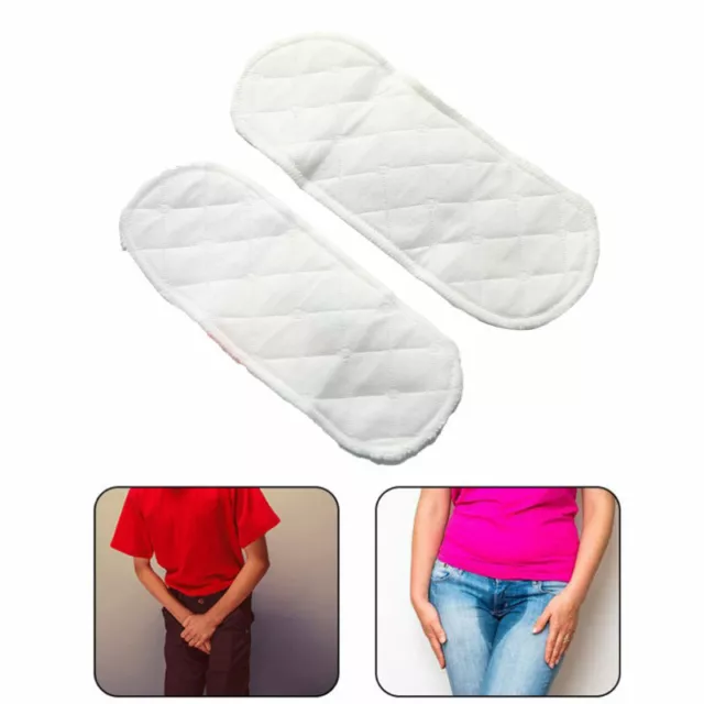 Almohadillas de higiene femenina reutilizables tela menstrual delgada almohadillas sanitarias revestimientos Wo'DS