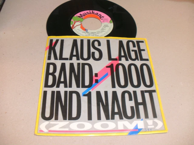 Klaus Lage 1000 Und 1 Nacht Zoom Text