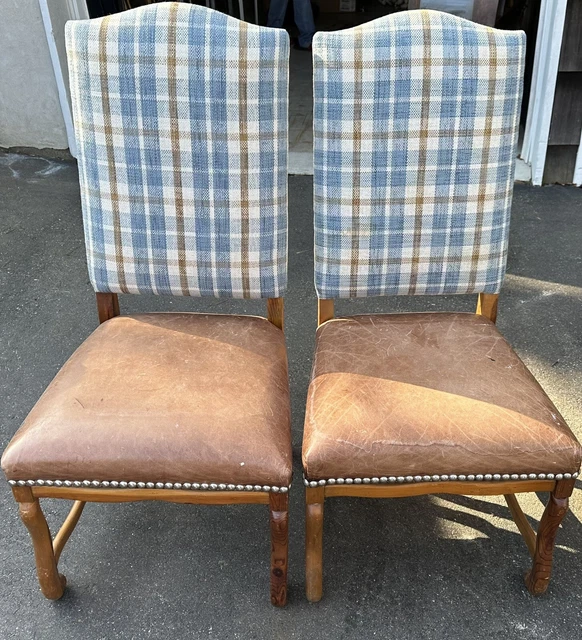 Ralph Lauren for Henredon one pair of Louis XIV high back dining chairs Ralph Lauren for Henredon one pair of Louis XIV high back dining chairs