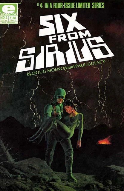 Six From Sirius #4 VF/NM; Epic | Doug Moench/Paul Gulacy - we combine shipping
