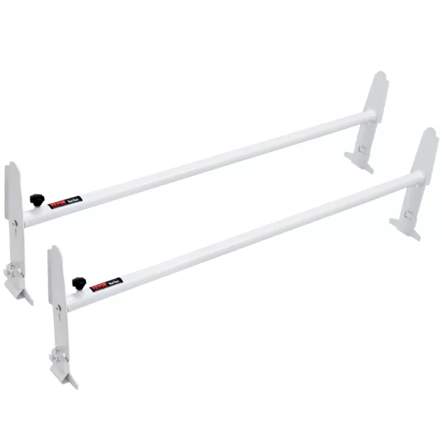 VEVOR 2-Bar Van Roof Ladder Rack Alloy Adjustable 47.2"-78.7" for Full-Size Vans