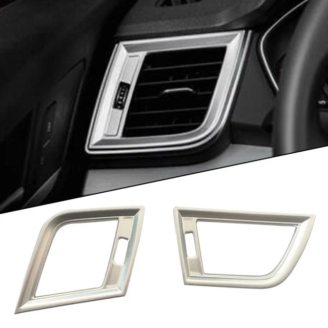 Améliorez le style de votre voiture avec une garniture de ventilation en argent