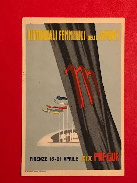 Littoriali Femminili Dello Sport- Fascismo - Nv